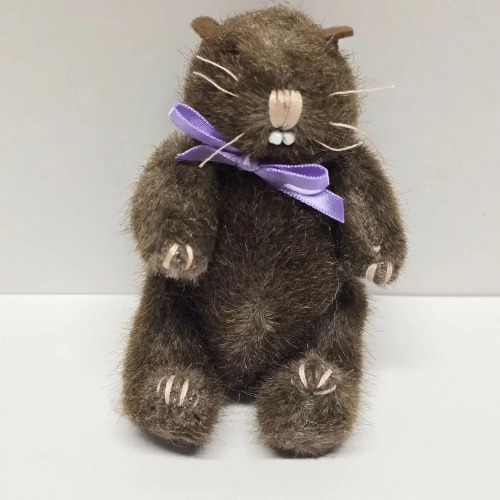 1990 Vintage North American Bear Co The Shadow Knows Groundhog NEW